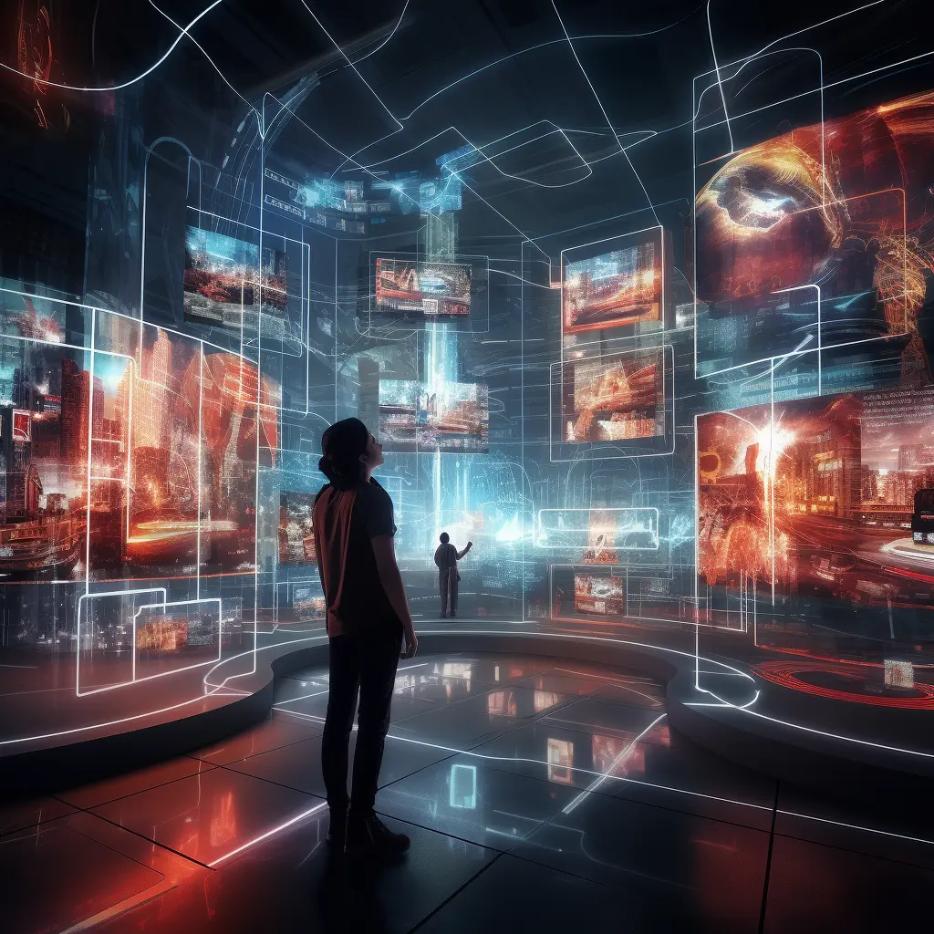 Ein immersives KI-Labor, in dem die Grenzen zwischen physischer und digitaler Realität verschwimmen.