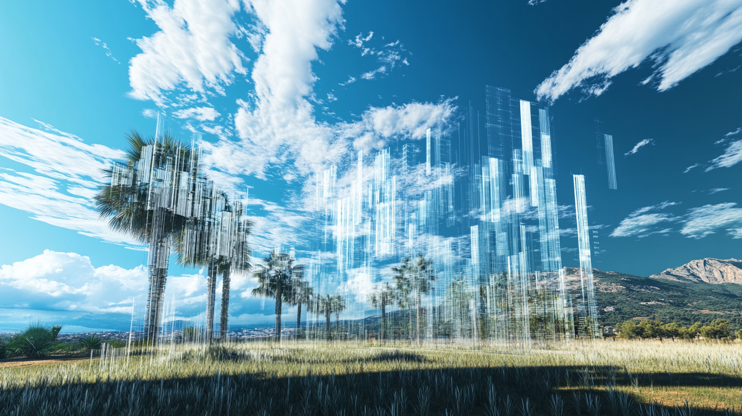 mangoblau Die Landschaft von Mallorca mit codes Technik und D bfaa df bd a bcfc
