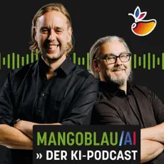 Mangoblau/AI KI-Podcast Cover